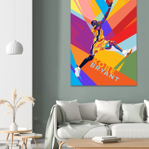 Young Kobe Bryant Pop Art