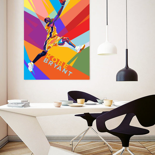 Young Kobe Bryant Pop Art
