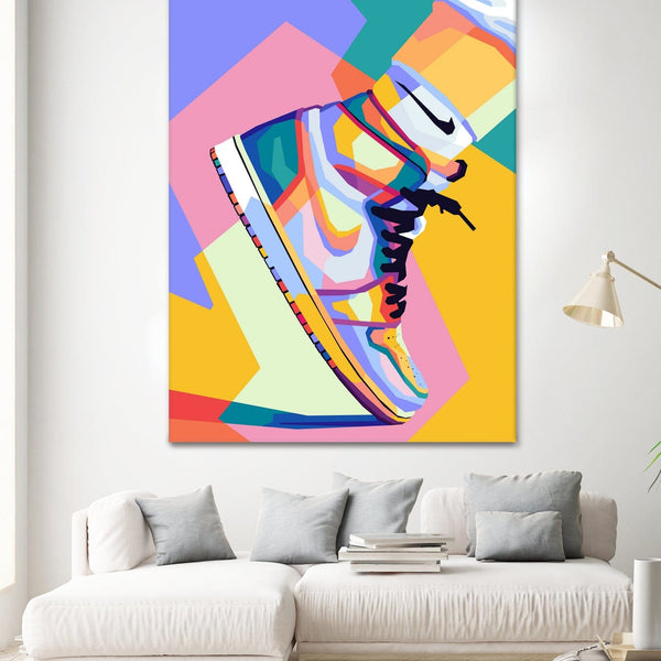 Sneakers Wpap Pop Art