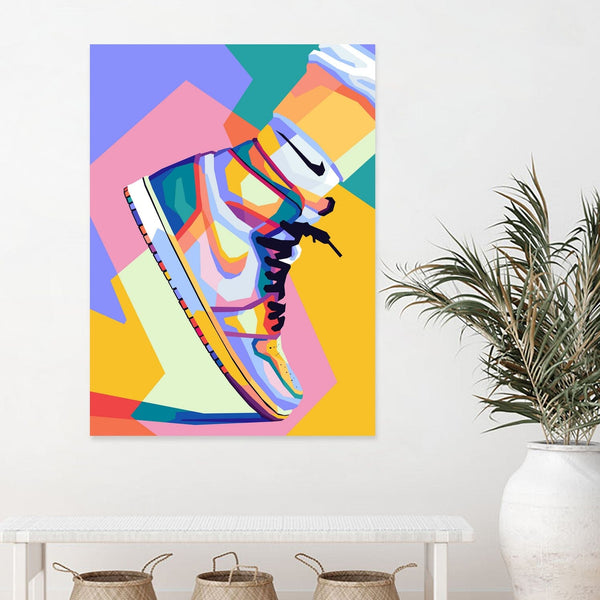 Sneakers Wpap Pop Art