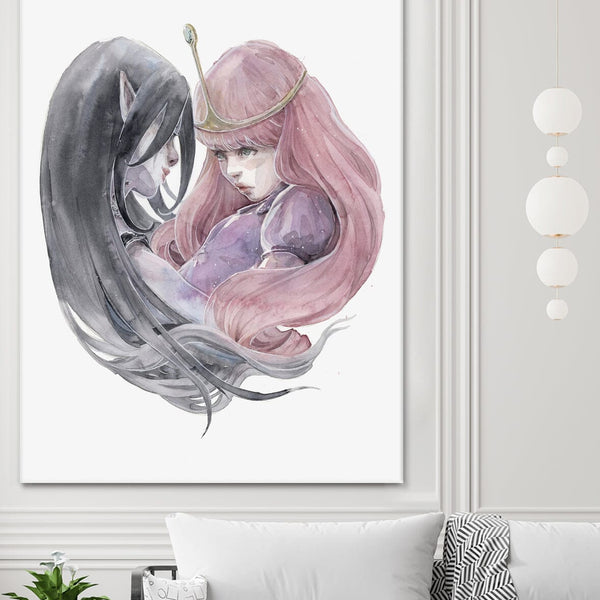 Princess Bubblegum and Marceline