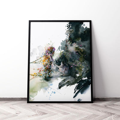 Big Sister showing Little Sister how to express herself