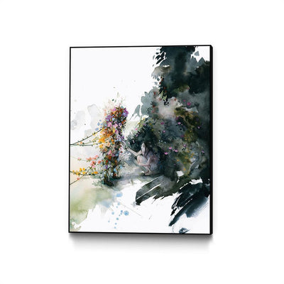 Big Sister showing Little Sister how to express herself