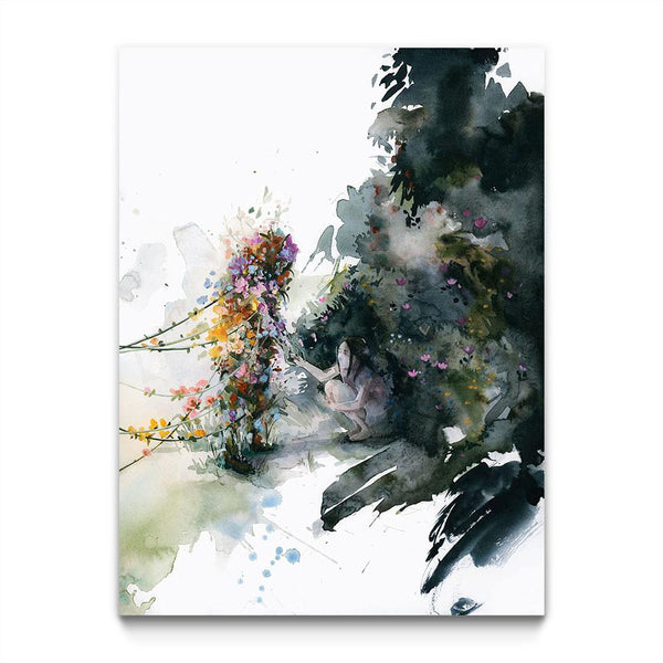 Big Sister showing Little Sister how to express herself