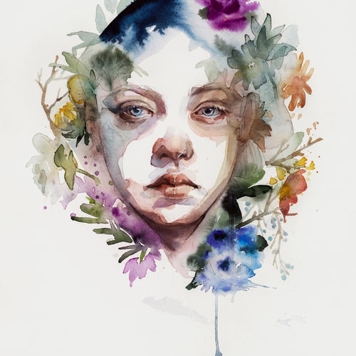 Bouquet Portrait