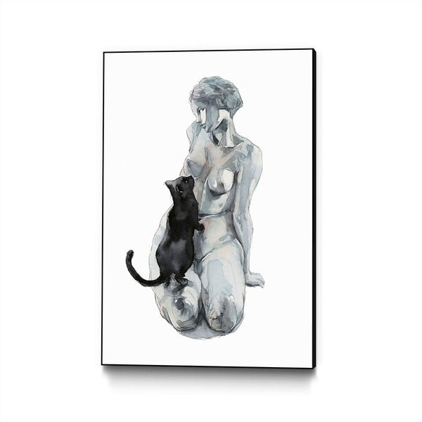 The Cat and The Statue