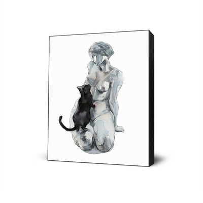 The Cat and The Statue