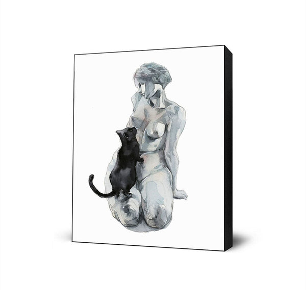 The Cat and The Statue