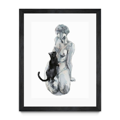 The Cat and The Statue