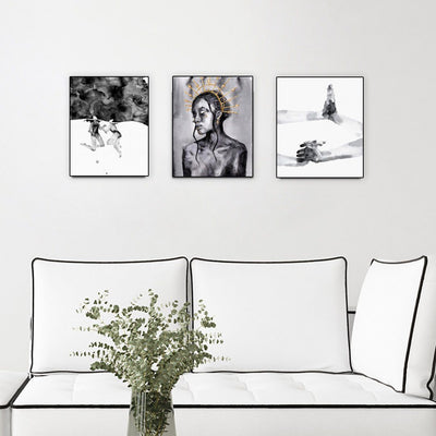 "Agnes Cecile 3 " Series Set of 3