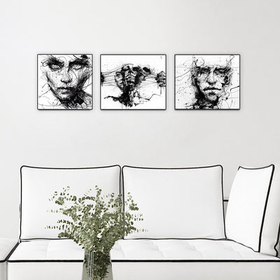 "Agnes Cecile 4 " Series Set of 3