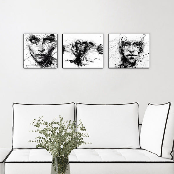 "Agnes Cecile 4 " Series Set of 3