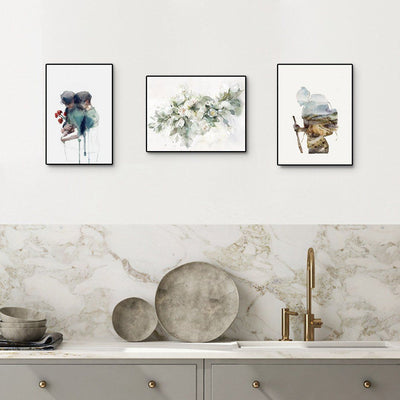 "Agnes Cecile 5 " Series Set of 3