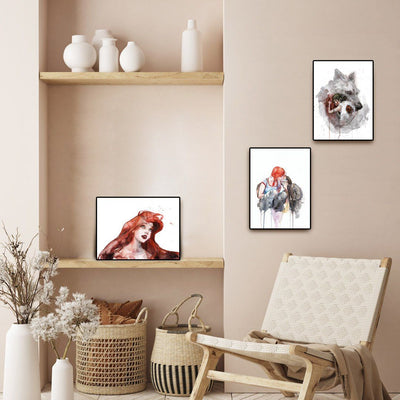 "Agnes Cecile 6 " Series Set of 3