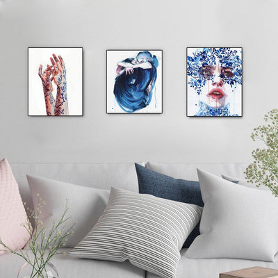 "Agnes Cecile 7 " Series Set of 3