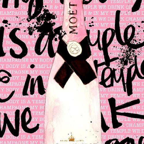Pink Moet Chandon