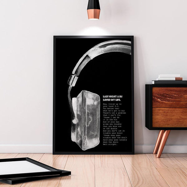 Last Night a DJ (Black)