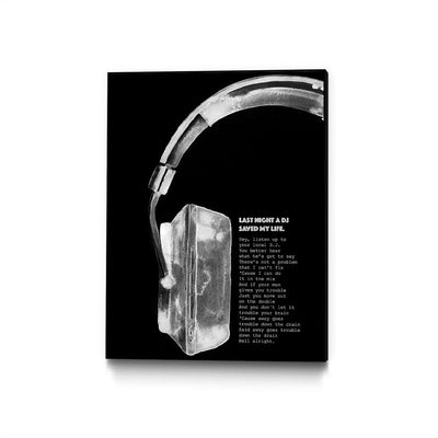 Last Night a DJ (Black)