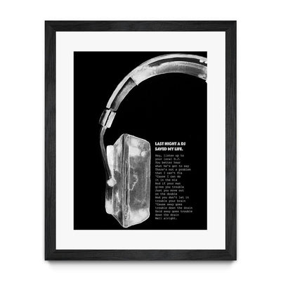 Last Night a DJ (Black)