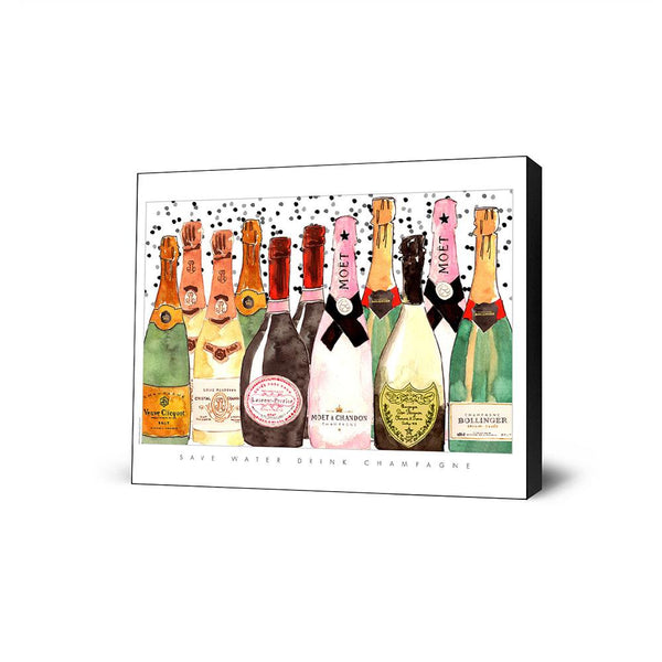 Save Water Drink Champagne