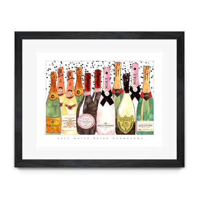 Save Water Drink Champagne