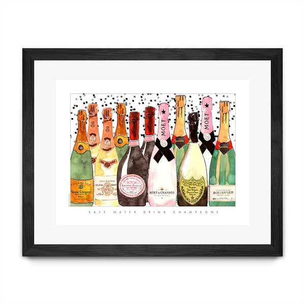 Save Water Drink Champagne