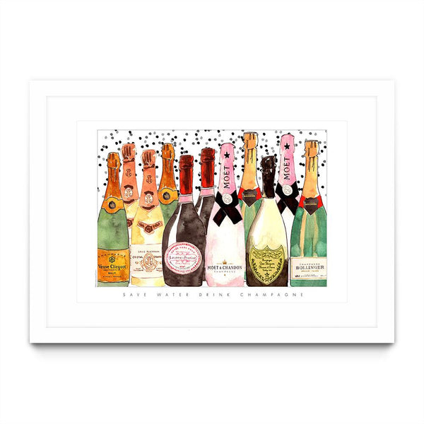 Save Water Drink Champagne