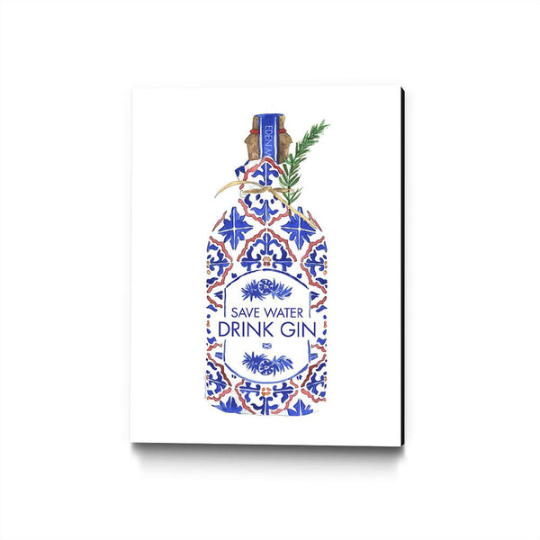 Save Water Drink Gin