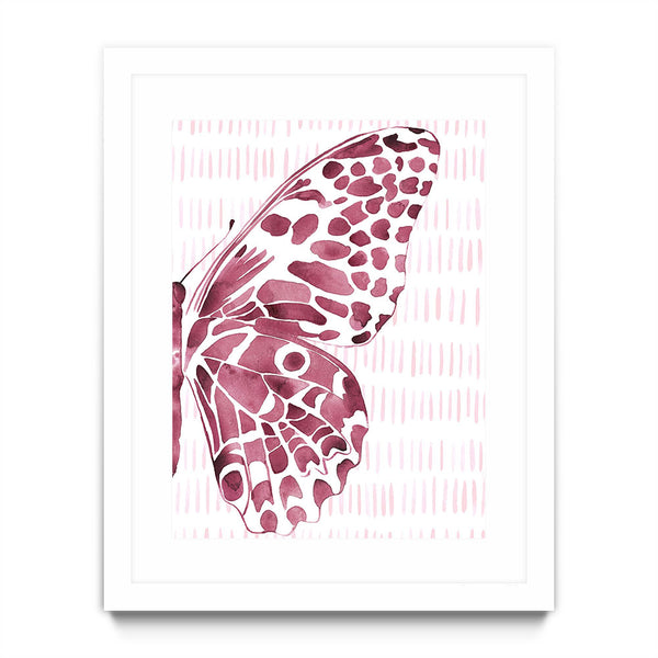 Half Butterfly Pink (Right)