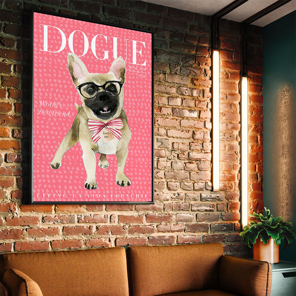 Dogue Frenchie Pink