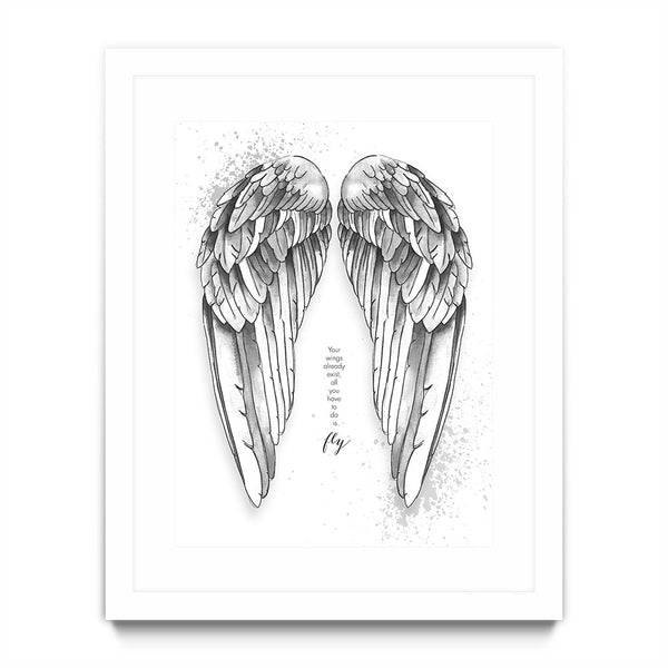 Angel Wings (White)