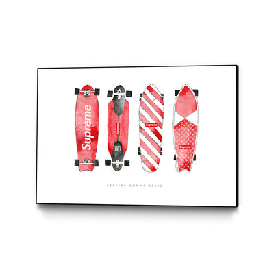 Skaters Gonna Skate Supreme Red