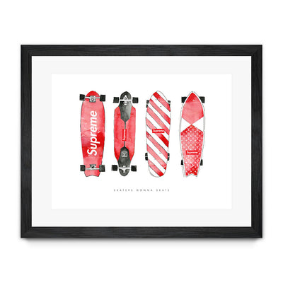 Skaters Gonna Skate Supreme Red