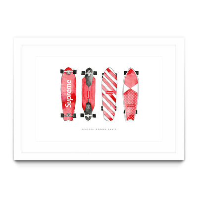 Skaters Gonna Skate Supreme Red