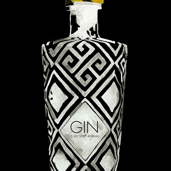 Gin is My Spirit Animal (Black)