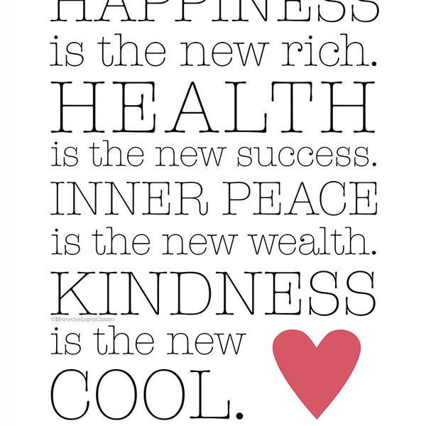 Happiness is The New Rich