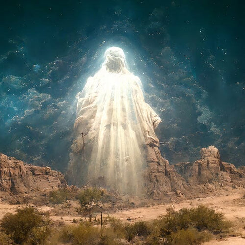 Resurrection of Jesus in the desert