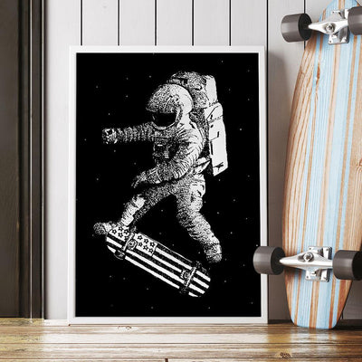 Kickflip In Space