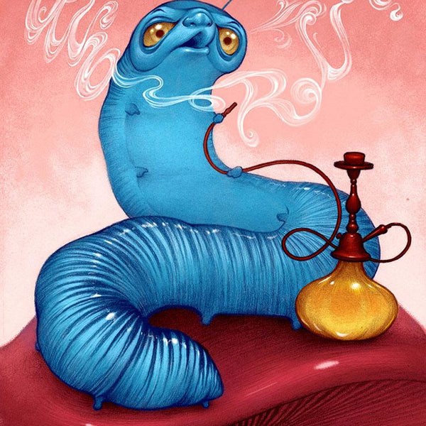 Hookah Smoking Caterpillar