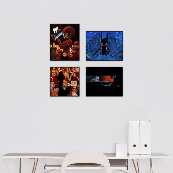 "Aaron Jasinski 2" Series Set of 4