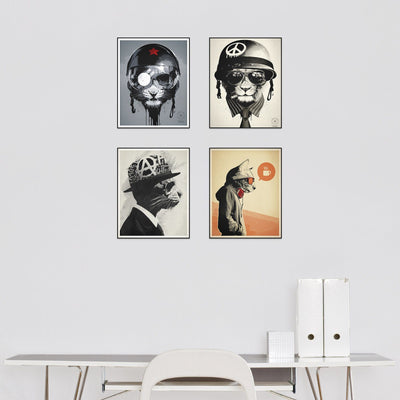 "Character Study" Series Set of 4