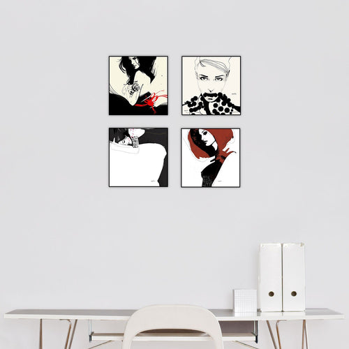 "Manuel Rebollo 2" Series Set of 4