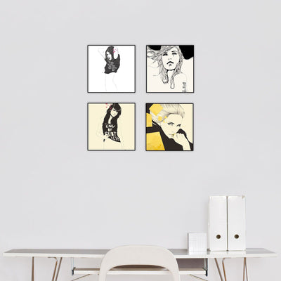 "Manuel Rebollo 3" Series Set of 4