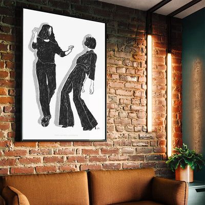 Dancing at Home B/W 3