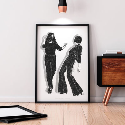 Dancing at Home B/W 3