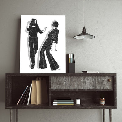 Dancing at Home B/W 3