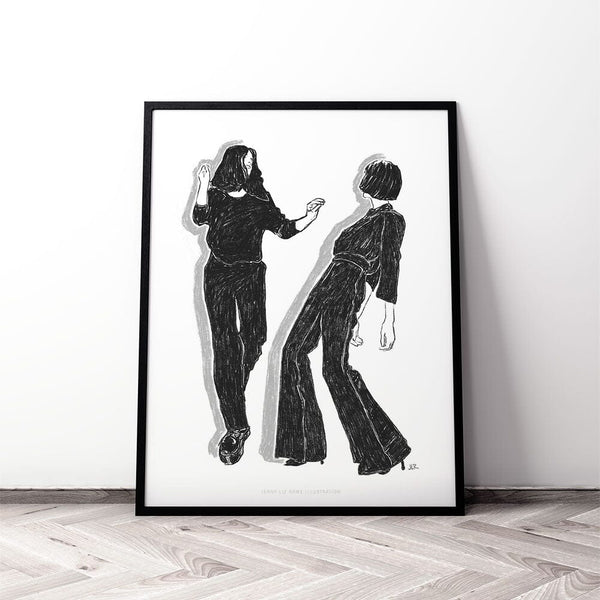 Dancing at Home B/W 3