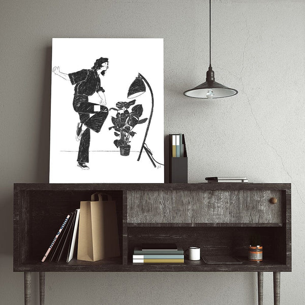 Dancing at Home B/W 4