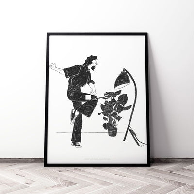 Dancing at Home B/W 4