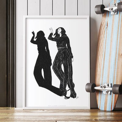 Dancing at Home B/W 7